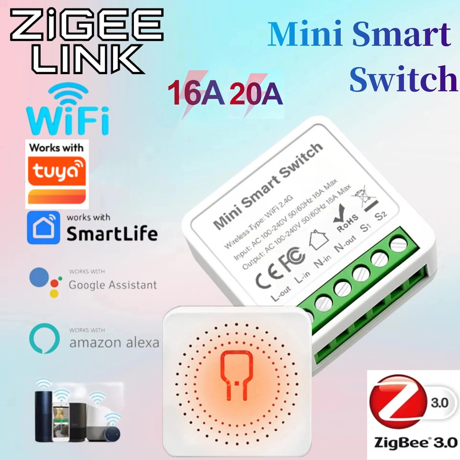 Diy Home Automation Controller - For Tuya Mini Smart WiFi Switch