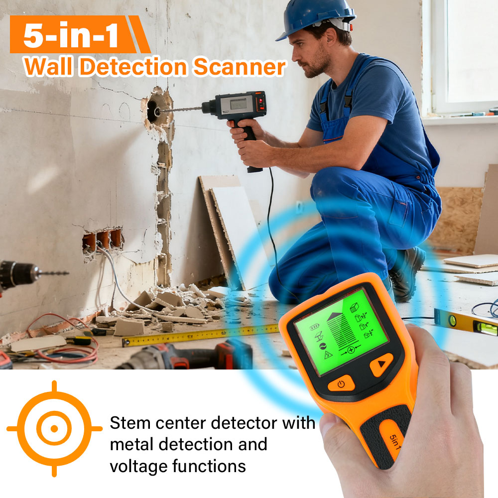 Handheld 5 in 1 Digital Wall S - Water Leak Detector Wired 리뷰 및 가격