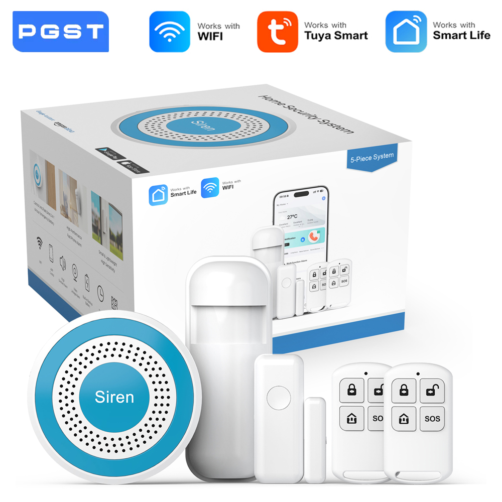 PGST WiFi Smart Life Alarm Sec - Home Automation Tutorial 리뷰 및 가격