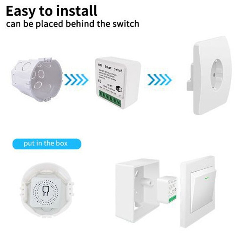 Tuya 16A Mini Wifi Smart Switc - Diy Home Automation Controller 리뷰 및 가격