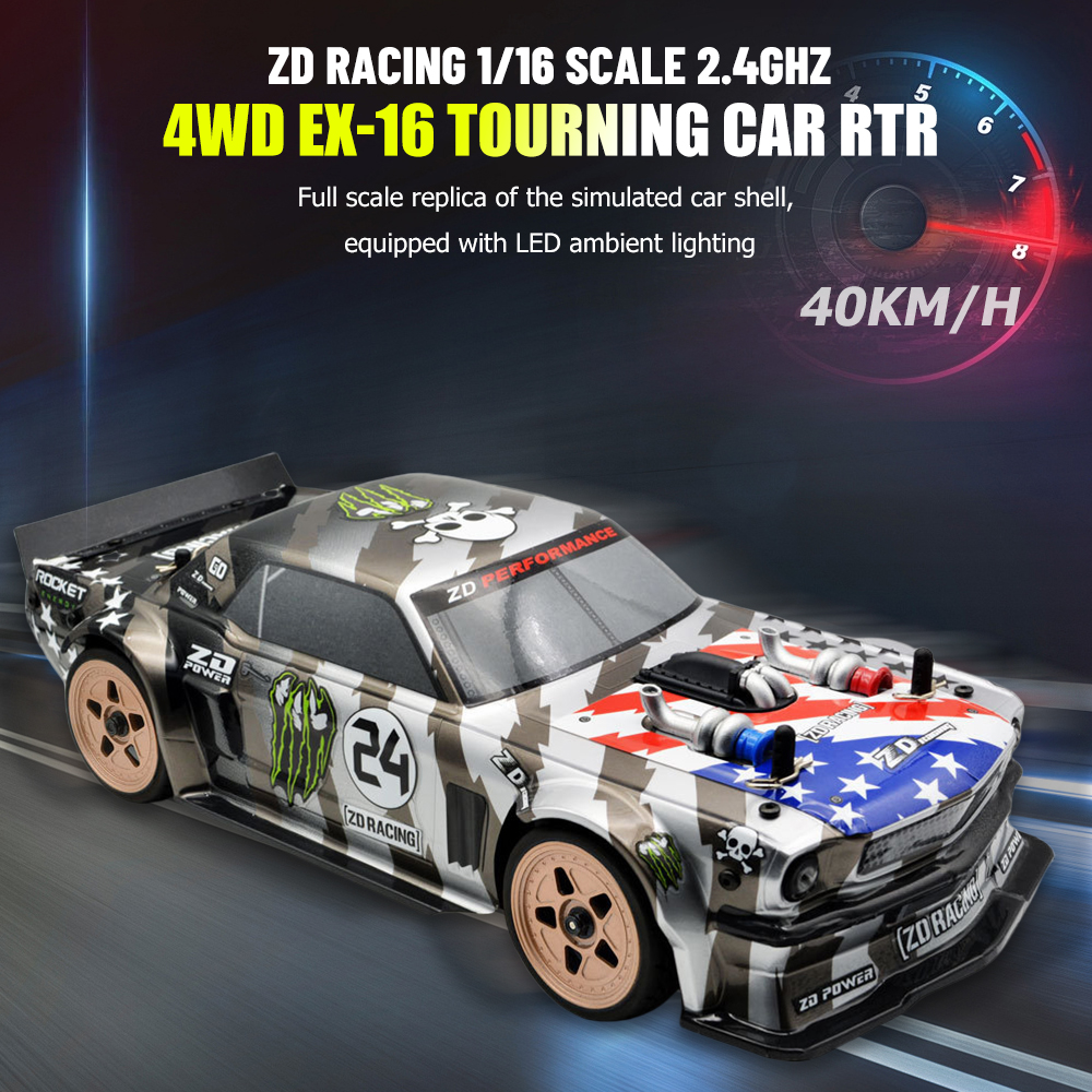 ZD Racing EX-16 1/16 Brushless - Home Automation Tutorial 리뷰 및 가격