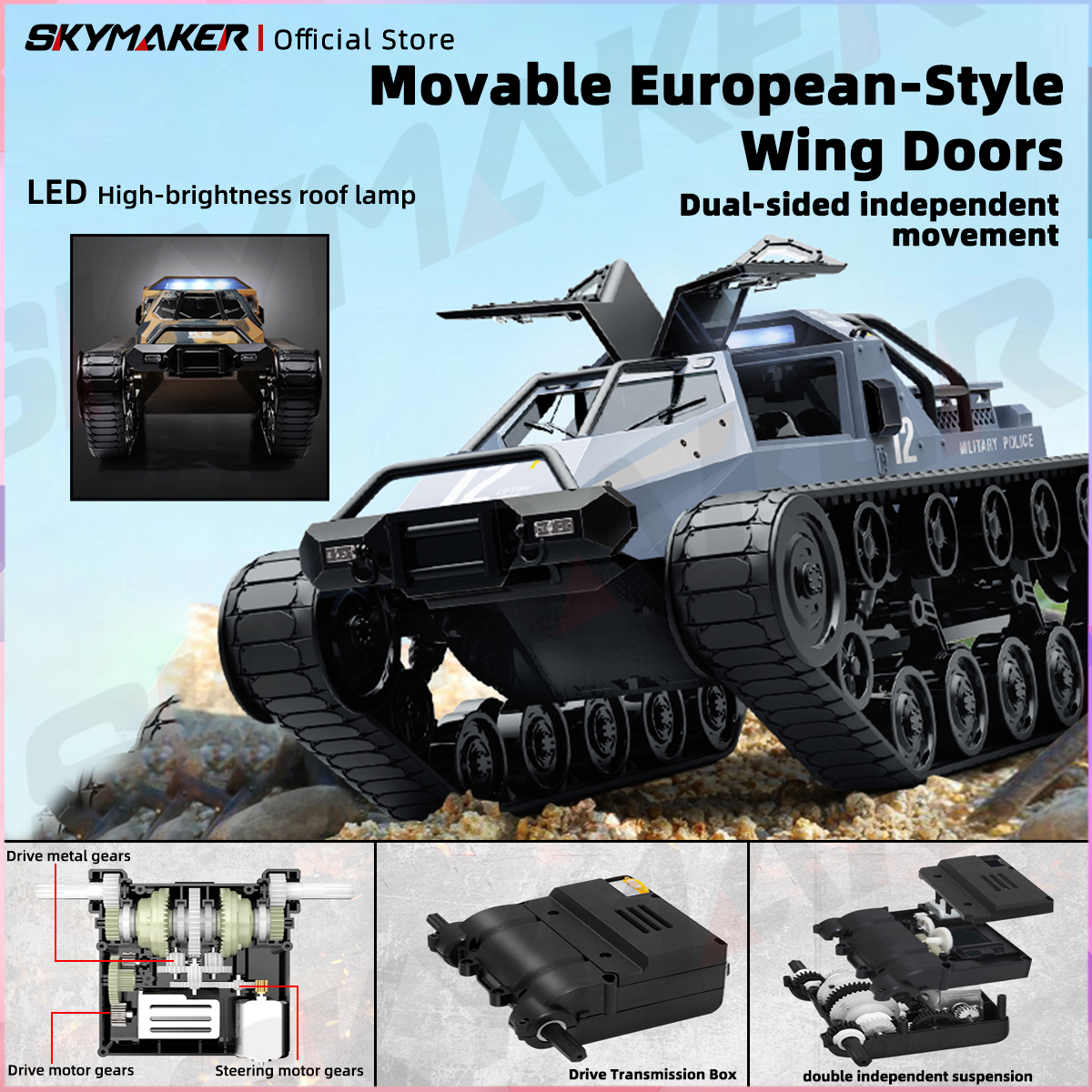 JJRC C8812 Max Tracked Tank Mo - Home Automation Tutorial 리뷰 및 가격