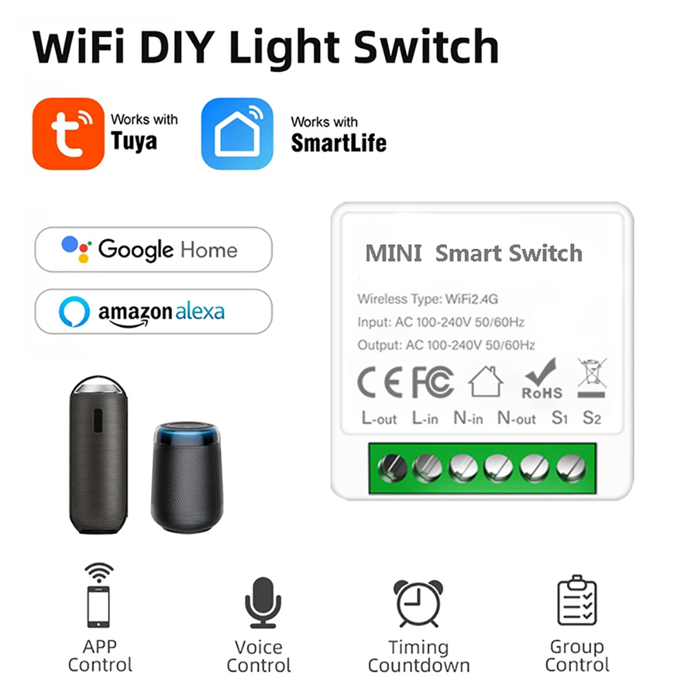 2 Way Control Tuya Mini 16A Wi - Diy Home Automation Controller 리뷰 및 가격