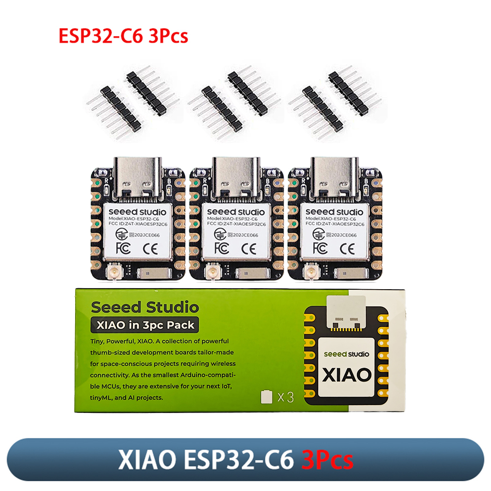 XIAO ESP32-C6 3Pcs Development - Home Automation With Arduino 리뷰 및 가격