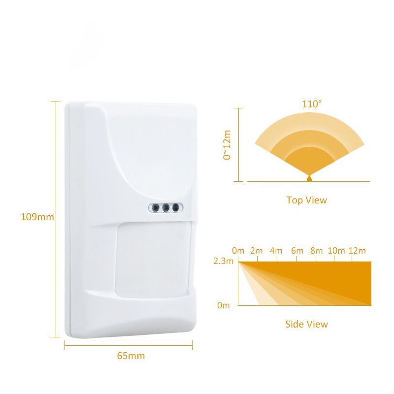 1/3pcs Wired Indoor PIR Microw - Motion Sensor Pir Wired 리뷰 및 가격