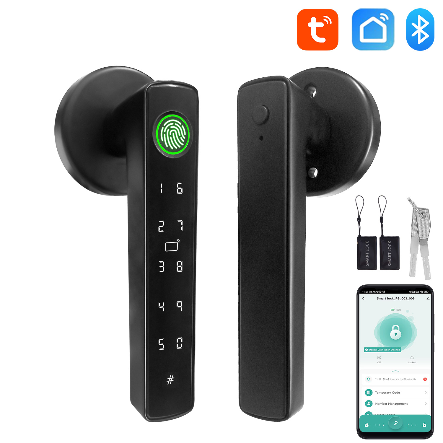 Tuya Smart Bluetooth Door Lock - Home Automation Tutorial 리뷰 및 가격
