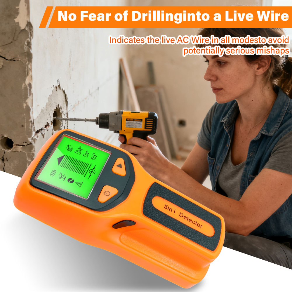 Wall Stud Detector 5 in 1 Hand - Water Leak Detector Wired 리뷰 및 가격
