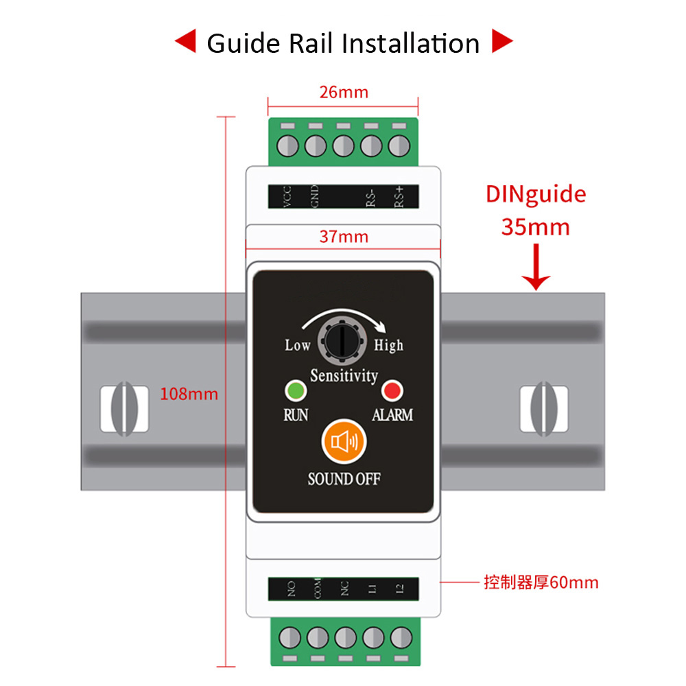1Set Wire Water Leakage Detect - Water Leak Detector Wired 리뷰 및 가격