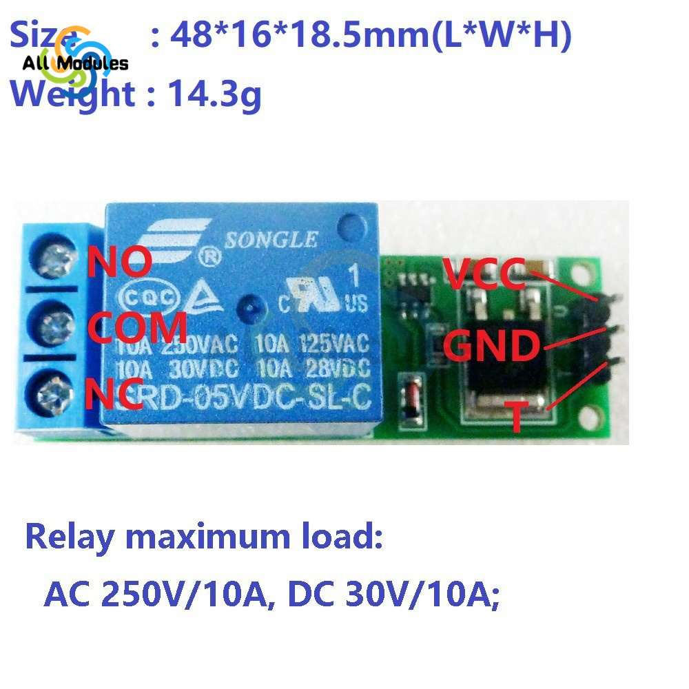 6-24V 1 Channel Relay Module F - Shelly Relay Module 리뷰 및 가격