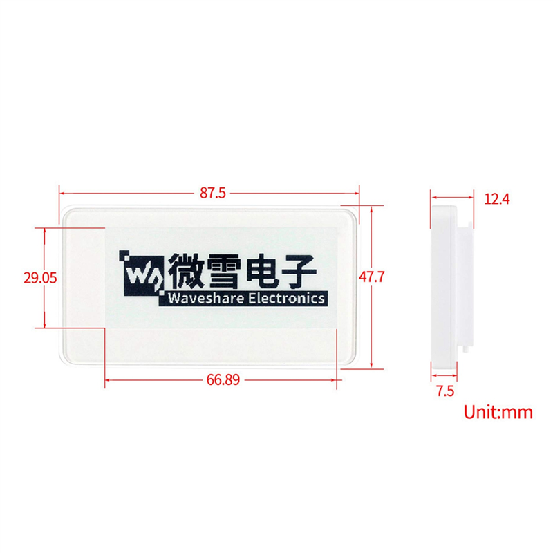RISE Waveshare 2.9 Inch Wirele - Display Epaper 2.9 리뷰 및 가격
