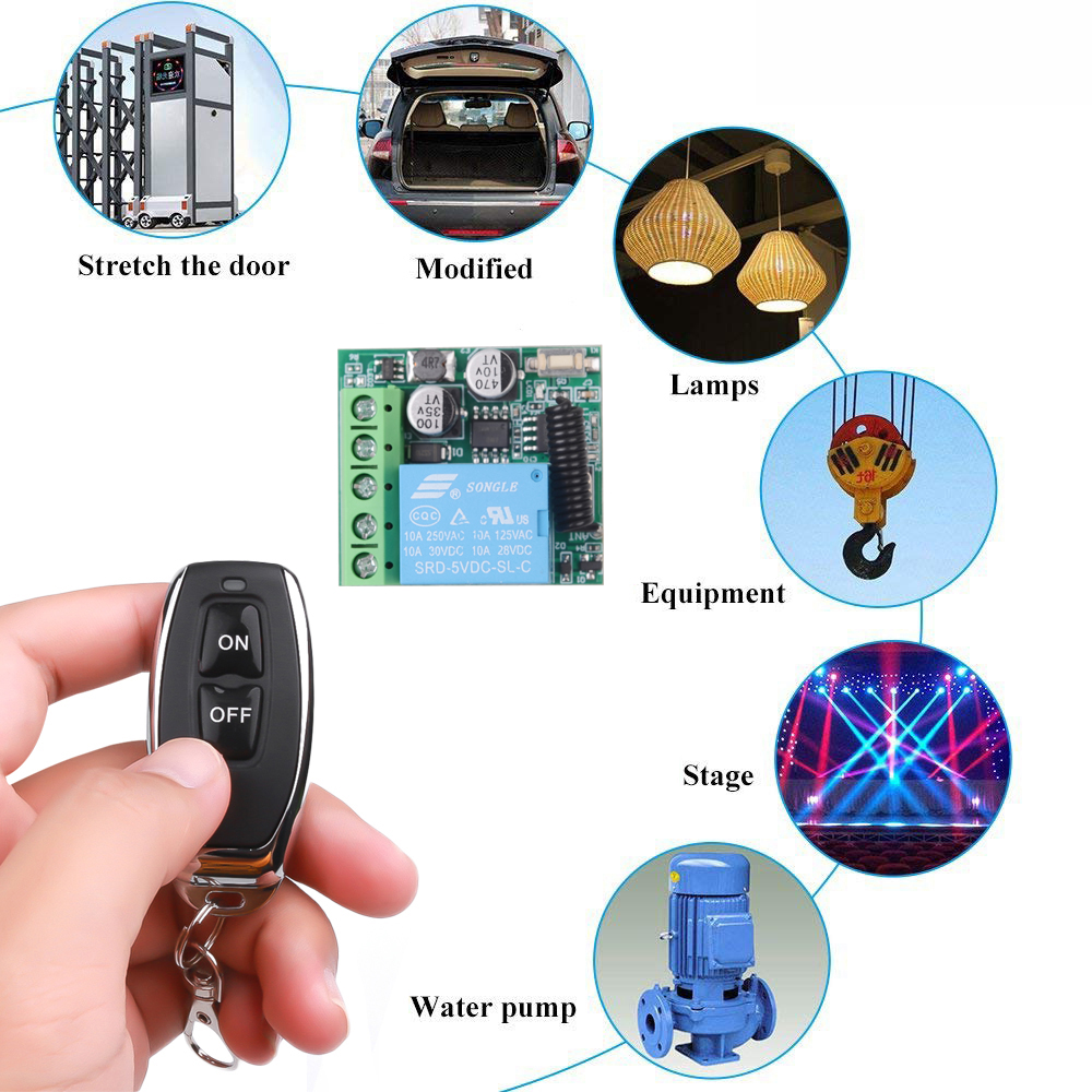 DC 12V 433Mhz RF Wireless Remo - Diy Home Automation Controller 리뷰 및 가격