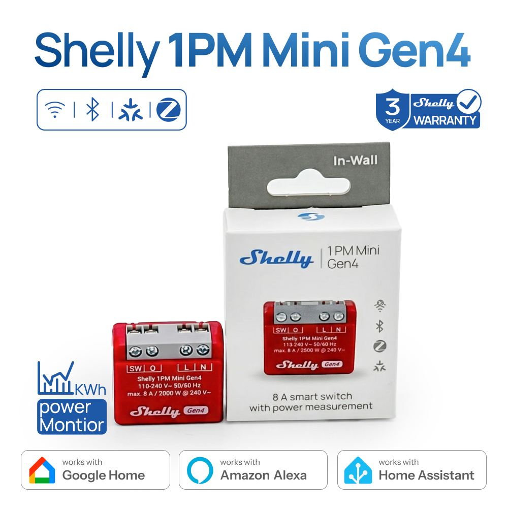 Shelly 1PM Mini Gen4 Zigbee Sm - Shelly Relay Module 리뷰 및 가격