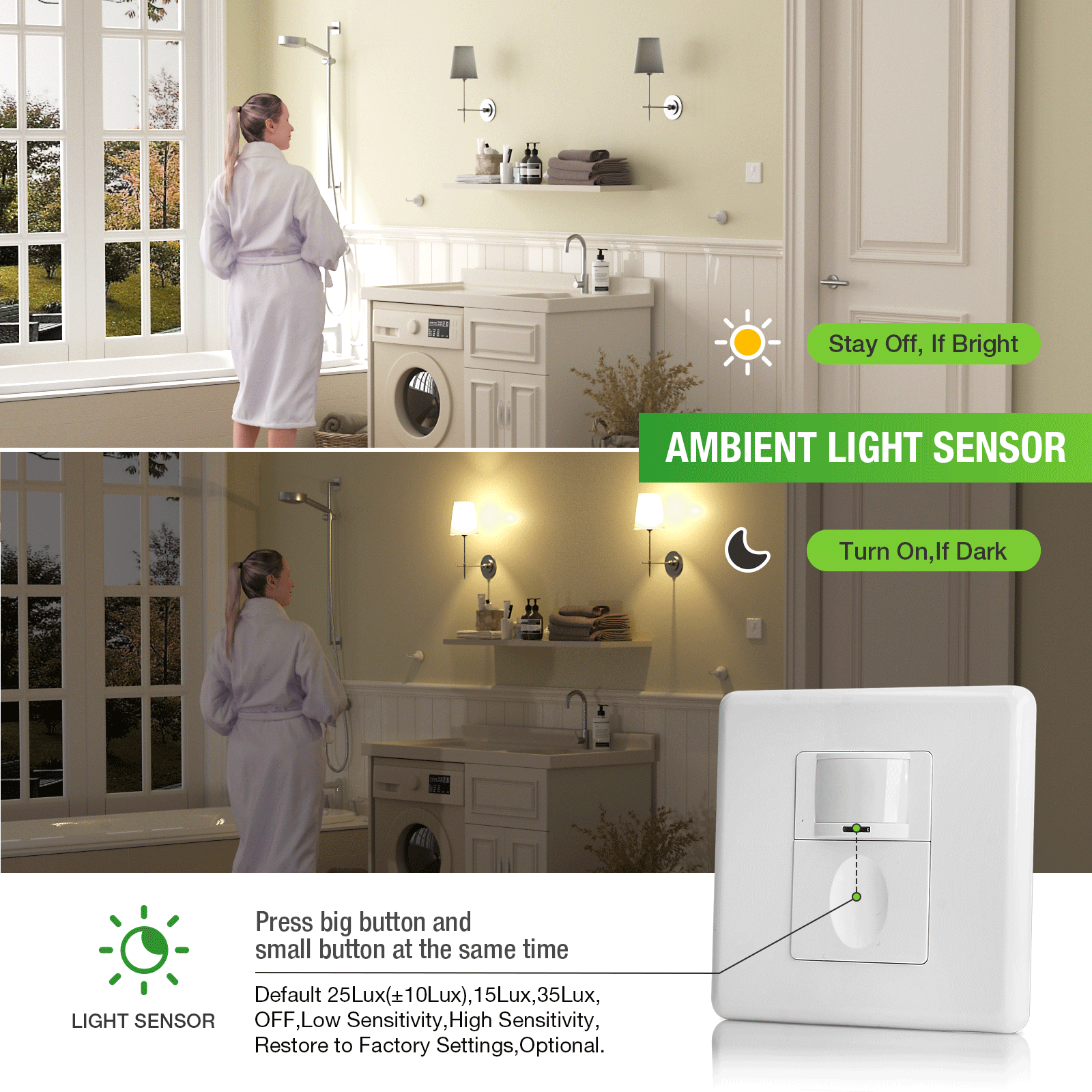 Motion Sensor Switch with Occu - Motion Sensor Pir Wired 리뷰 및 가격