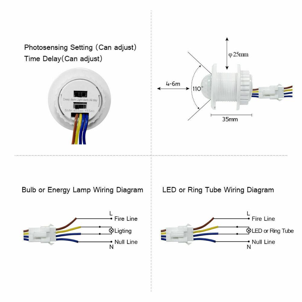 Time Delay PIR Infrared Body M - Motion Sensor Pir Wired 리뷰 및 가격